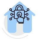 Home security with digital interface